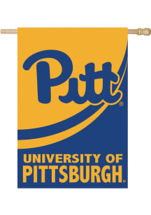 Pitt State Gorillas Burlap Banner - Blue