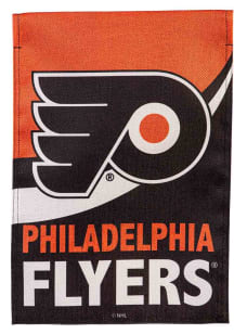 Philadelphia Flyers Burlap Garden Flag - Orange