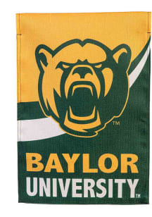Baylor Bears Burlap Garden Flag - Green