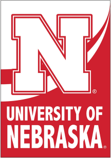 Nebraska Cornhuskers Burlap Garden Flag - Red
