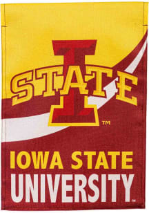 Iowa State Cyclones Burlap Garden Flag - Cardinal