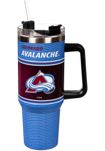 Colorado Avalanche 40oz Steel Canyon Stainless Steel Tumbler - Blue