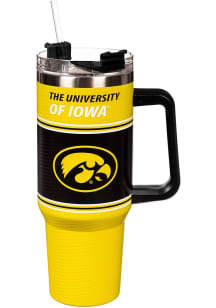Iowa Hawkeyes 40oz Steel Canyon Stainless Steel Tumbler - Black