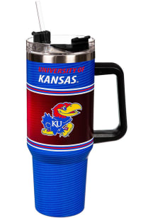 Kansas Jayhawks 40oz Steel Canyon Stainless Steel Tumbler - Crimson