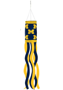 Michigan Wolverines Team Color Windsock