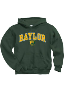 Baylor Bears Youth Green Midsize Long Sleeve Hoodie