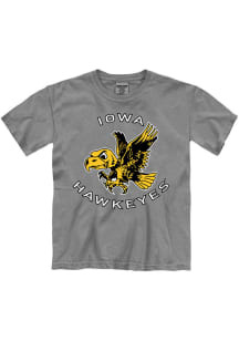 Iowa Hawkeyes Youth Grey Dual Blend Short Sleeve T-Shirt