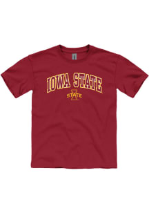 Iowa State Cyclones Youth Cardinal Midsize Short Sleeve T-Shirt
