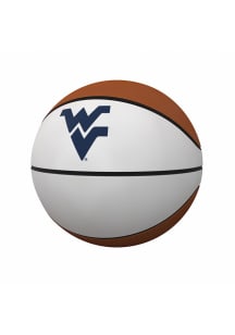 West Virginia Mountaineers Logo Brands Official Size Autograph Basketball
