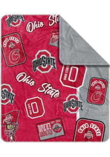 Ohio State Buckeyes Dream Weave Fleece Blanket - Red