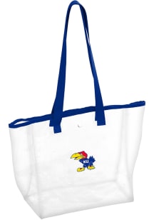 Kansas Jayhawks Stadium Approved Womens Clear Tote