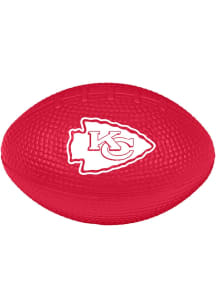 Logo Brands Kansas City Chiefs Red Stress Less Football Stress ball