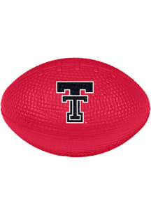 Logo Brands Texas Tech Red Raiders Red Stress Less Football Stress ball