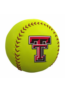Texas Tech Red Raiders Logo Brands Team Logo On Official Size Softball Baseball