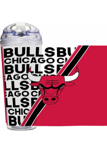 Chicago Bulls 24oz Tumbler - Black