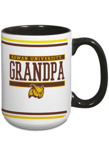 Rowan University 15oz Grandpa Java Ceramic Mug - White