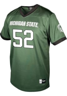 Mikeshun Beeler  Genuine Collective Michigan State Spartans Green Football NIL Football Jersey