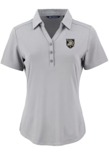 Cutter and Buck Army Black Knights Womens Ash Forge Eco Polo Short Sleeve Polo Shirt