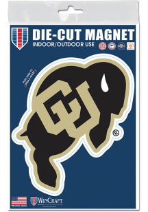 Colorado Buffaloes 3x5 Car Magnet - Black