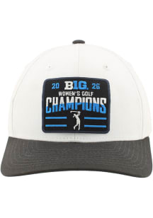 Zephyr USC Trojans 2026 Big Ten Women's Golf Tournament Champions Basis Adjustable Hat - White