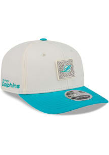 New Era Miami Dolphins 2026 NFL Training Camp Stretch 9SEVENTY Adjustable Hat - White