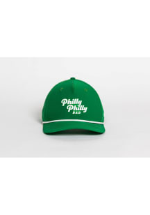 Philadelphia Philly Philly Dad Performance Rope 5-Panel Adjustable Hat - Kelly Green