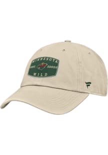 Minnesota Wild Core Snap Buckle Adjustable Hat - Tan