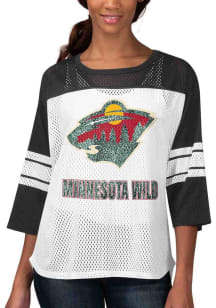 Minnesota Wild Womens First Team Fashion Hockey Jersey - Black