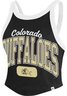 47 Colorado Buffaloes Womens Black Rally On Tank Top