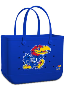 Kansas Jayhawks Blue Large Bogg Bag Tote