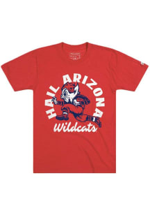 Homefield Arizona Wildcats Red Football Hail Arizona Short Sleeve Fashion T Shirt