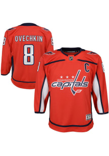 Alex Ovechkin  Washington Capitals Youth Red Premier Home/Team Hockey Jersey