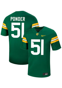 Garrick Ponder  Nike Baylor Bears Green NIL Name And Number Football Jersey