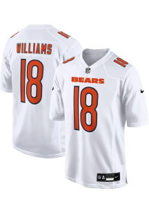 Caleb Williams  Nike Chicago Bears White Tundra Football Jersey