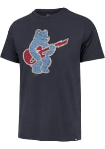 47 Chicago Cubs Navy Blue Electric Bear Premier Franklin Short Sleeve Fashion T Shirt
