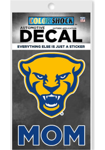 Pitt Panthers Mom Auto Decal - Blue