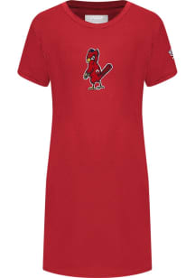Pro Standard St Louis Cardinals Toddler Girls Red Classic Essentials Short Sleeve Dress