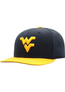 Top of the World West Virginia Mountaineers Navy Blue Maverick Youth Snapback Hat
