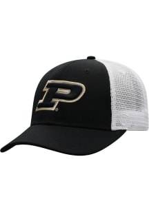 Top of the World Purdue Boilermakers BB Meshback Adjustable Hat - Black