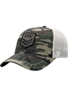 Top of the World Kent State Golden Flashes OHT Shield Meshback Adjustable Hat - Green