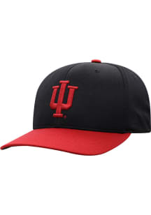 Top of the World Indiana Hoosiers Mens Black Reflex One-Fit Flex Hat