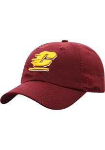 Top of the World Central Michigan Chippewas Staple Adjustable Hat - Maroon