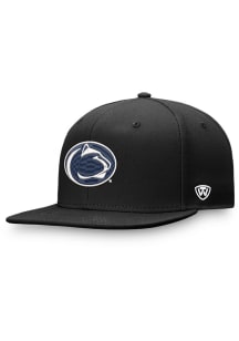 Top of the World Penn State Nittany Lions Mens Black Iconic Flatbill One-Fit Classic Flex Hat