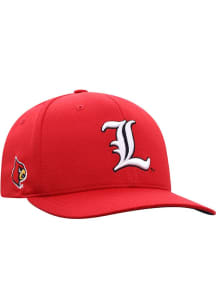 Top of the World Louisville Cardinals Mens Red Reflex Flex Hat