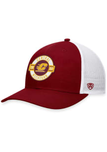 Top of the World Central Michigan Chippewas Formation Trucker Adjustable Hat - Maroon