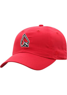 Top of the World Ball State Cardinals Staple Adjustable Hat - Red