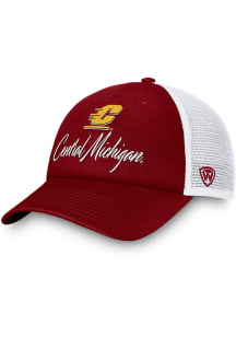 Top of the World Central Michigan Chippewas Maroon Charm Meshback Womens Adjustable Hat