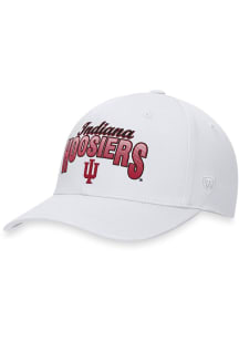 Top of the World Indiana Hoosiers Game Structured Adjustable Hat - White