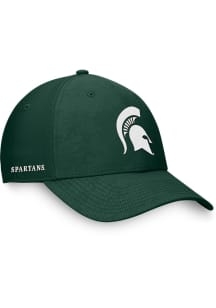 Top of the World Michigan State Spartans Mens Green Deluxe Structured Flex Hat