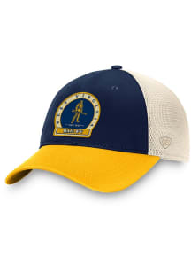 Top of the World West Virginia Mountaineers Refined Adjustable Hat - Navy Blue